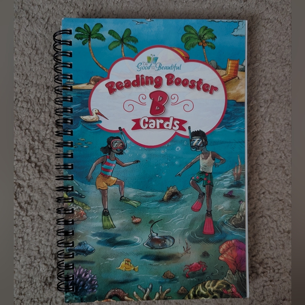 Good & Beautiful Reading Booster B Cards